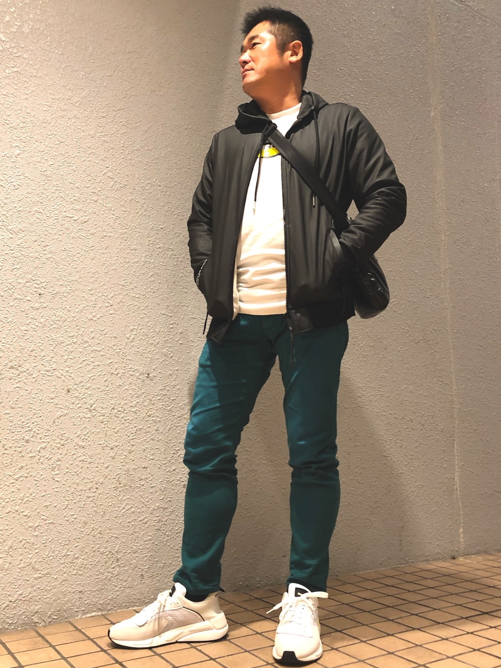 DIESEL（ディーゼル）の「メンズ ジャケット コーティング加工ジップ