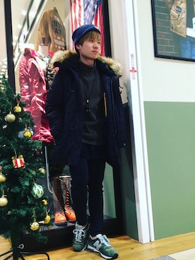 takuroさん（メンズ・163cm）の冬コーディネート