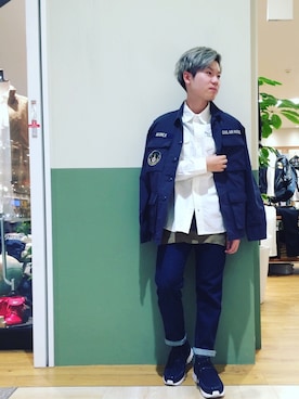 「TYPE BLUE（タイプブルー）のアイテム」を使った、takuroさん（メンズ・163cm）の冬コーディネート