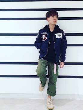 takuroさん（メンズ・163cm）の春コーディネート