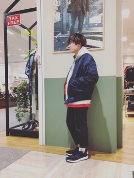 takuroさん（メンズ・163cm）の冬コーディネート