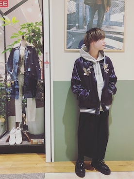 takuroさん（メンズ・163cm）の冬コーディネート