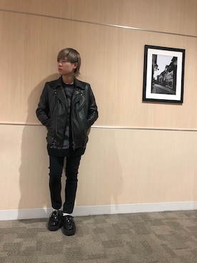 takuroさん（メンズ・163cm）の冬コーディネート