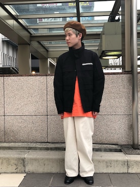 「M65」｜takuroさん（メンズ・163cm）の春コーディネート