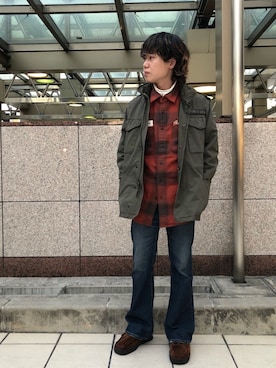 「M65」｜takuroさん（メンズ・163cm）の秋コーディネート