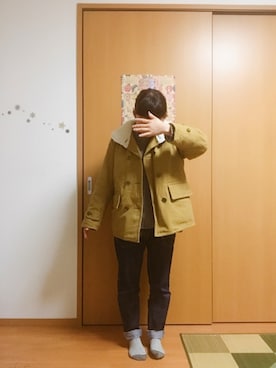 「FINAL DECISION（ファイナルディシジョン）のアイテム」を使った、きいろいみみずさん（レディース・149cm）の冬コーディネート