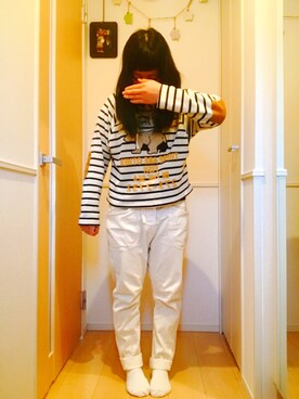 きいろいみみずさんのコーディネート