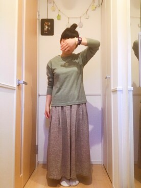 きいろいみみずさんのコーディネート