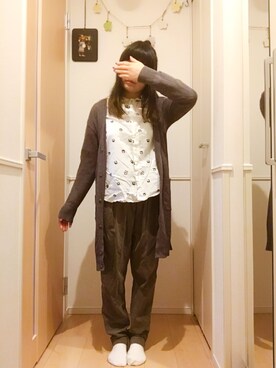 きいろいみみずさんのコーディネート