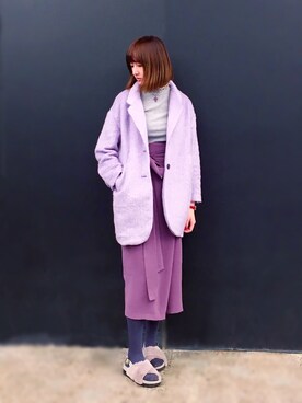 「rosebullet（ローズブリット）のアイテム」を使った、Crystalさん（レディース・171cm）の冬コーディネート