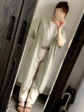 JcoRo☀︎さん（レディース・158cm）の夏コーディネート