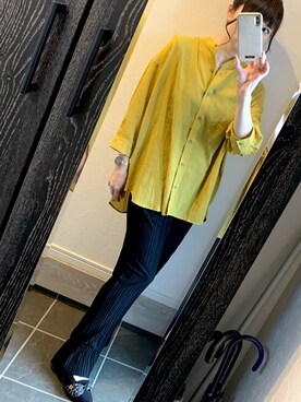 「e.r.g*（イーアールジー）のアイテム」を使った、JcoRo☀︎さん（レディース・158cm）の秋コーディネート