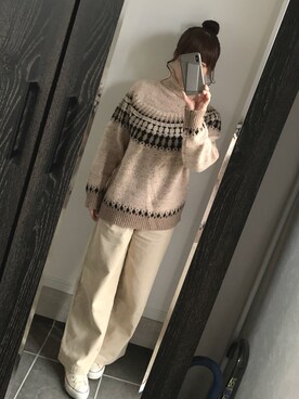 JcoRo☀︎さん（レディース・158cm）の冬コーディネート