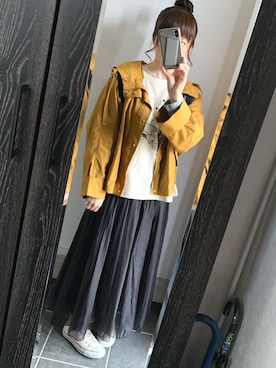 JcoRo☀︎さん（レディース・158cm）の春コーディネート