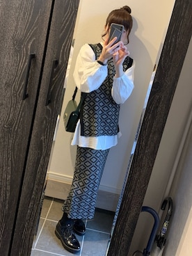 JcoRo☀︎さん（レディース・158cm）の春コーディネート