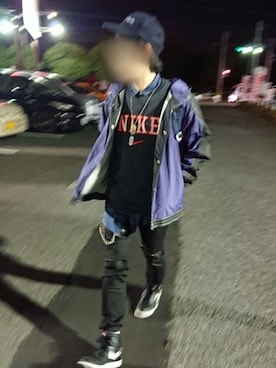 「And A（アンドエー）のアイテム（帽子）」を使った、ちゅうさん（メンズ・173cm）の秋コーディネート