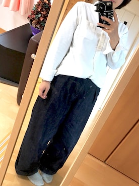 ゆうき。さん（レディース・159cm）の秋コーディネート