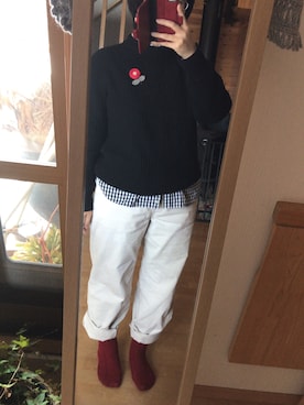 ゆうき。さん(レディース・159cm)の冬コーディネート