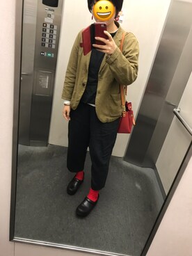 「Sunny clouds（サニークラウズ）のアイテム（その他アウター）」を使った、ゆうき。さん（レディース・159cm）の春コーディネート