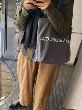 「MK MICHEL KLEIN HOMME （エムケーミッシェルクランオム）のアイテム（ジャケット/アウター）」を使った、ゆうき。さん（レディース・159cm）の春コーディネート