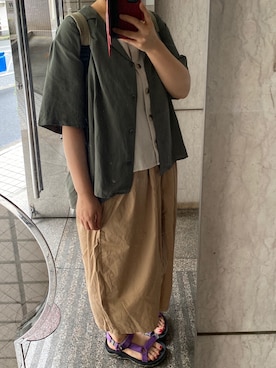 ゆうき。さん（レディース・159cm）の夏コーディネート