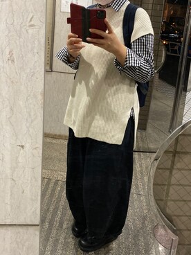 ゆうき。さん（レディース・159cm）の秋コーディネート