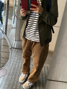 「MK MICHEL KLEIN HOMME （エムケーミッシェルクランオム）のアイテム（ジャケット/アウター）」を使った、ゆうき。さん（レディース・159cm）の秋コーディネート