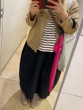 ゆうき。さん（レディース・159cm）の秋コーディネート