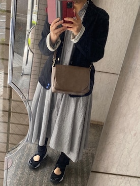 「アイテム（テーラードジャケット）」を使った、ゆうき。さん（レディース・159cm）の春コーディネート