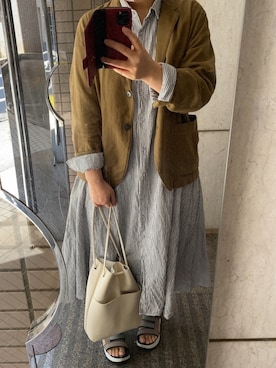 「Sunny clouds（サニークラウズ）のアイテム（ジャケット/アウター）」を使った、ゆうき。さん（レディース・159cm）の春コーディネート