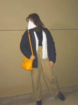 「さしいろ」｜「アイテム（その他）」を使った、Hananaさん（レディース・150cm）の冬コーディネート