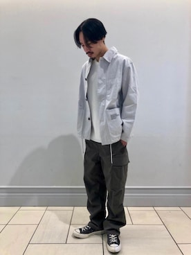 岩淵さん（メンズ・184cm）の冬コーディネート