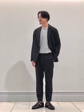 岩淵さん（メンズ・184cm）の春コーディネート