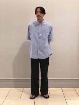 岩淵さん(メンズ・184cm)の夏コーディネート