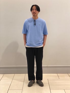 岩淵さん（メンズ・184cm）の夏コーディネート