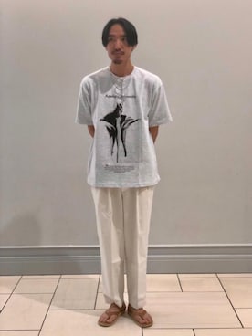 岩淵さん（メンズ・184cm）の夏コーディネート