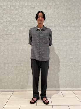 岩淵さん（メンズ・184cm）の夏コーディネート