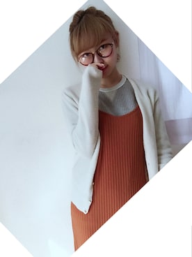 「スプリングSENSEOFPLACE」｜「アイテム（ワンピース/ドレス）」を使った、kurumiさん（レディース・163cm）の春コーディネート