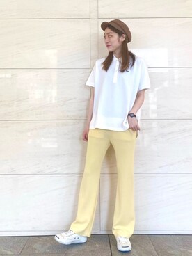 Lacoste ラコステ のポロシャツを使ったレディース人気ファッションコーディネート ユーザー ショップスタッフ Wear