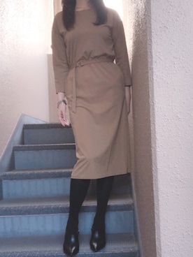 「BEAUTY&YOUTH UNITED ARROWS」｜「アイテム（ブーティ）」を使った、acocoさん（レディース・164cm）の秋コーディネート