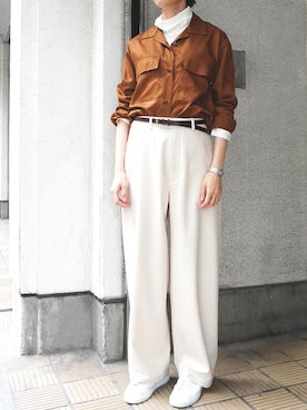 Park Slope_officialさん（レディース・163cm）の秋コーディネート