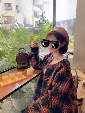 「snidel」｜「アイテム（ノーカラージャケット）」を使った、ほさん（レディース・162cm）の秋コーディネート