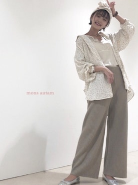 mayuさん(レディース・160cm)の秋コーディネート