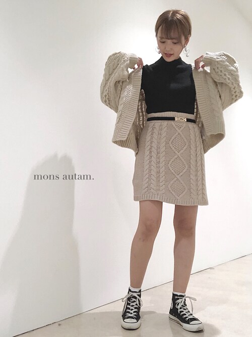 もん Earth Music Ecologyのスカートを使ったコーディネート Wear