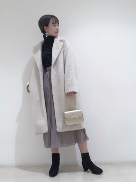 「ORiental TRaffic（オリエンタルトラフィック）のアイテム（ブーツ）」を使った、mayuさん（レディース・160cm）の秋コーディネート