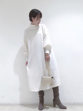 「ORiental TRaffic（オリエンタルトラフィック）のアイテム（ブーツ）」を使った、mayuさん（レディース・160cm）の秋コーディネート