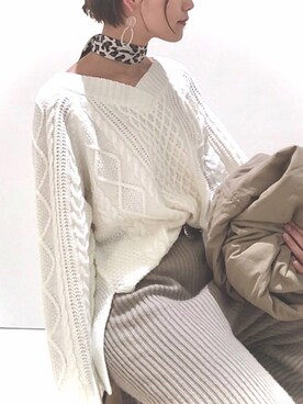 mayuさん（レディース・160cm）の冬コーディネート