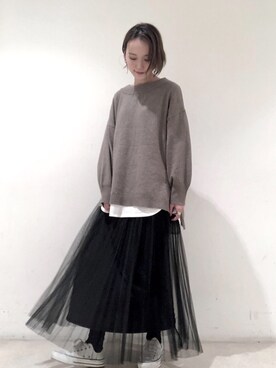 mayuさん（レディース・160cm）の冬コーディネート