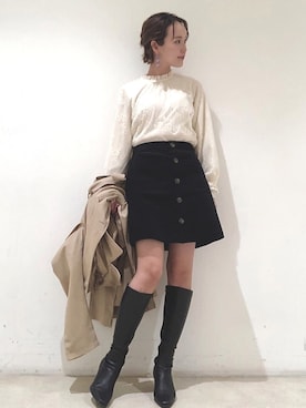 mayuさん（レディース・160cm）の冬コーディネート