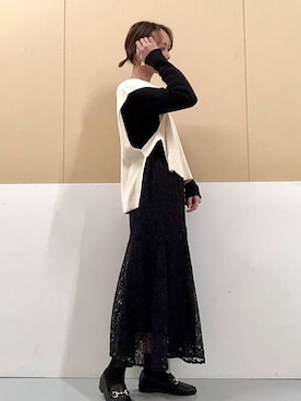mayuさん（レディース・160cm）の冬コーディネート